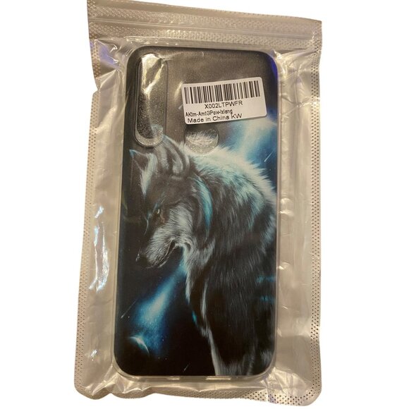 Phone Case Cover With Wolf Design For Motorola G Power Silicone New - Picture 1 of 2